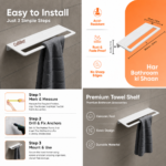 Premium Towel Shelf - Image 4