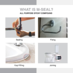 M-SEAL SANITARY WHITE PUTTY [50 GM] - Image 4