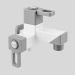 C1075 Two Way Bib Cock With Flange