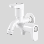 Two Way Bib Cock With Flange | PTMT Wall Mounted Tap | Leak Proof Water Tap