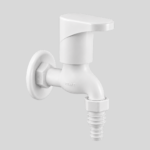 Nozzal Bib Cock With Flange | PTMT Wall Mounted Tap | Leak Proof Water Tap
