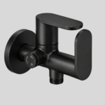 Angle Valve 2 in 1 with Brass Spindle/Two Way Angle Cock Tap with Wall Flange /Anglular Tap for Bathroom