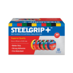 Pidilite Steelgrip Self Adhesive PVC electrical Insulation Tape - Pack of 30 Assorted Rolls (6m Each) - Image 2